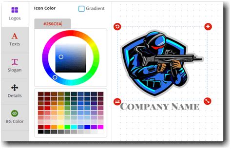 color game logo|Gaming Logo Maker .